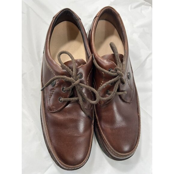 Hush Puppies The Body Shoe Size 14 Brown Leather Lace Up Men's Oxford - Picture 13 of 15